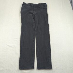 Express Jeans Mens 30x30 Black Slim Straight Casual Preppy Classic Stretch